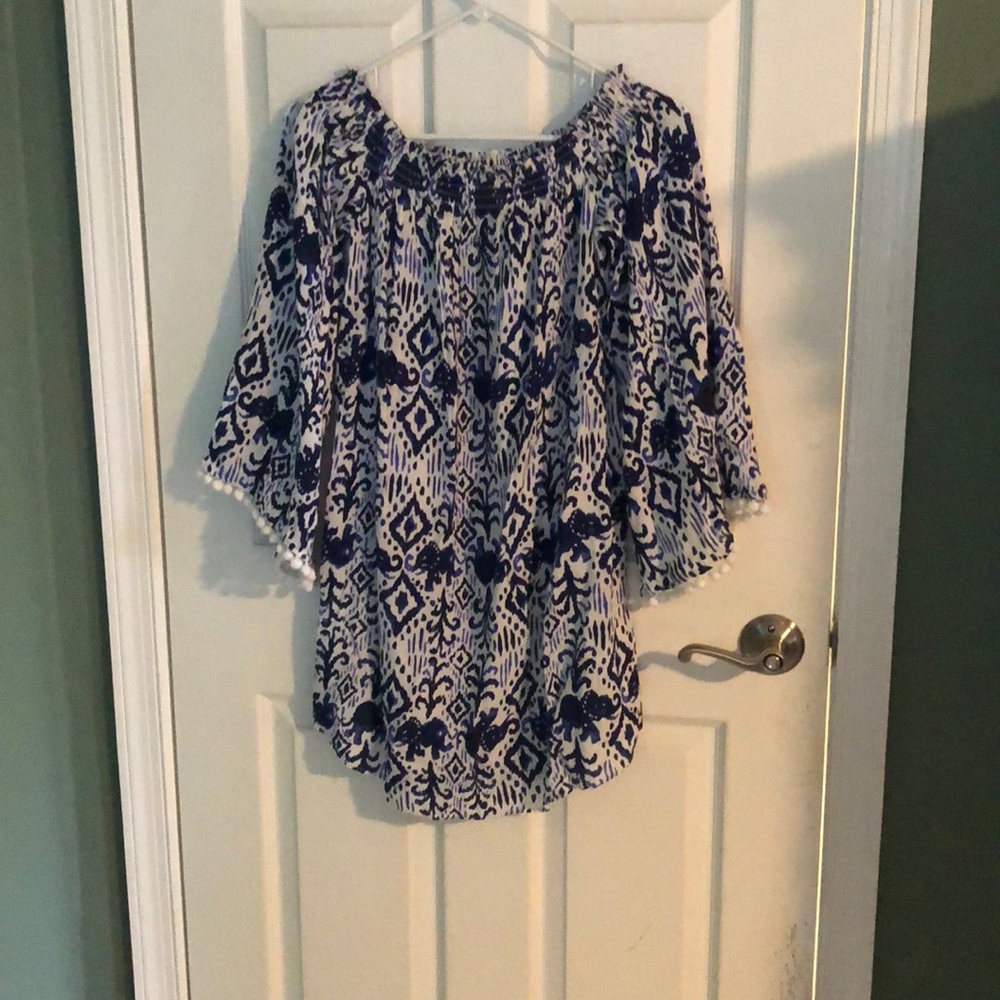 Lilly Pulitzer off the shoulder dress